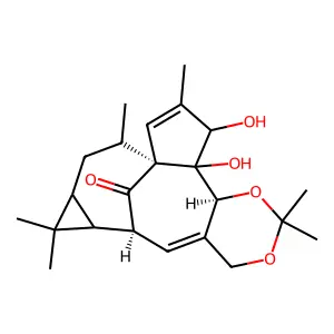 Ingenol-5,20-acetonide structure