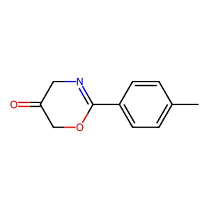 4H-1,3-Oxazin-5(6H)-one, 2-(4-methylphenyl)- structure