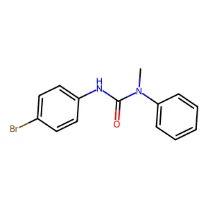 Urea, N'-(4-bromophenyl)-N-methyl-N-phenyl- structure