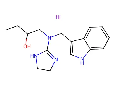 1-( -2-butanolmonohydroiodide structure