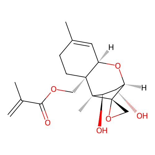15-(Methacryloyloxy)scirpene-3alpha,4beta-diol structure