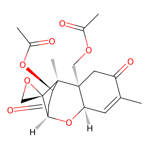 4beta,15-diacetoxyscirpene-3,8-dione structure