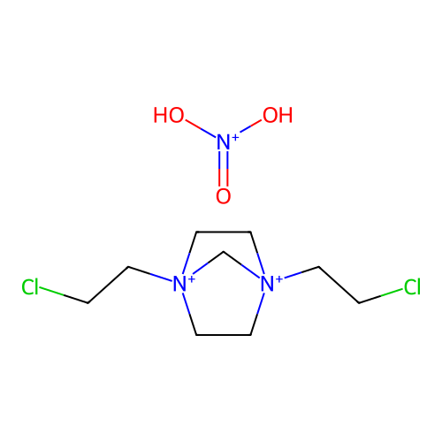 1, 1,4-Diazoniabicyclo[2.2.1] heptane deriv. structure