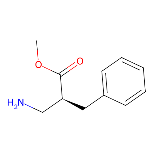 Methyl (S)-3-amino-2-benzylpropanoate structure