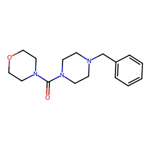 (4-Benzyl-piperazin-1-yl)-morpholin-4-yl-methanone structure