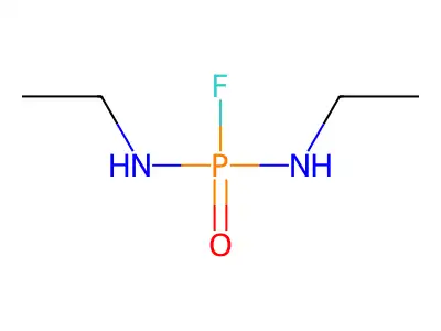N,N'-二乙基磷二酰胺氟 structure
