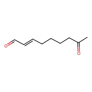2-Nonenal, 8-oxo- structure