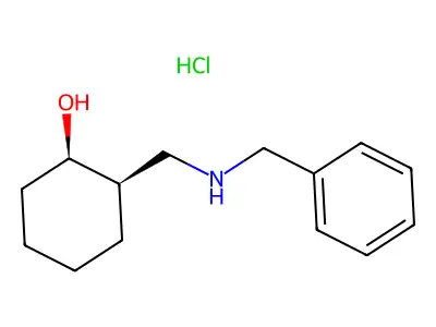 (1S,2S)-2-{[benzylamino]methyl}cyclohexan-1-ol structure