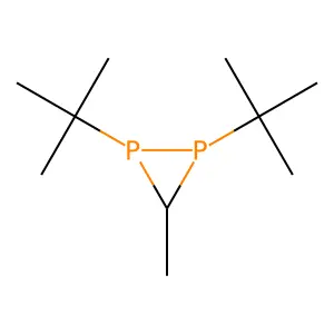 Diphosphirane, 1,2-bis(1,1-dimethylethyl)-3-methyl- structure