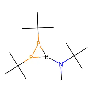 3-Diphosphaborinamine, N,1,2-tris(1,1-dimethylethyl)-N-methyl- structure