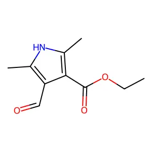 ethyl 4-formyl-2,5-dimethyl-1H-pyrrole-3-carboxylate structure