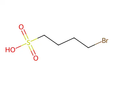 4-Bromo-1-butanesulfonic acid structure
