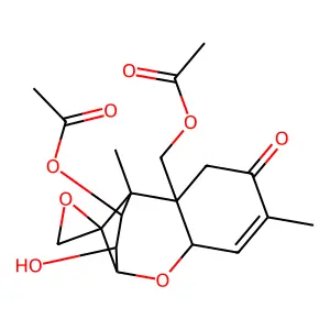 4,15-Bis(acetyloxy)-12,13-epoxy-3-hydroxytrichothec-9-en-8-one (3alpha,4beta)- structure