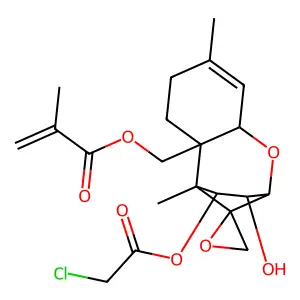 Trichothecane deriv structure