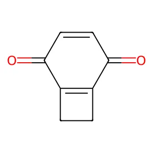 Bicyclo(4.2.0)octa-1(6),3-diene-2,5-dione structure