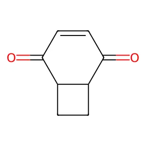 Bicyclo(4.2.0)oct-3-en-2,5-dione structure