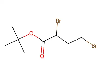tert-Butyl 2,4-dibromobutyrate structure