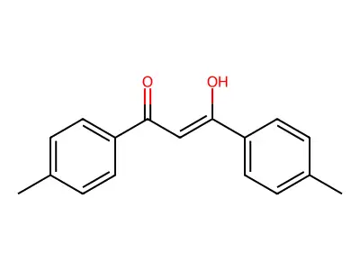 3-Hydroxy-1,3-bis(p-tolyl)prop-2-en-1-one structure