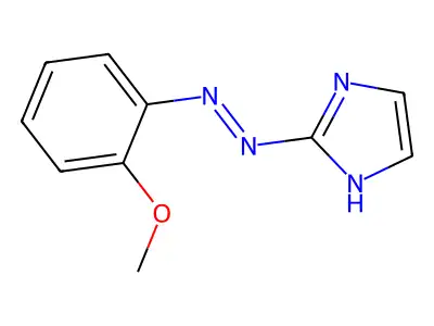 2-((2-Methoxyphenyl)azo)-1H-imidazole structure