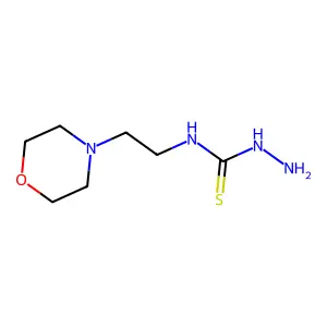 3-Amino-1-(2-(morpholin-4-yl)ethyl)thiourea structure