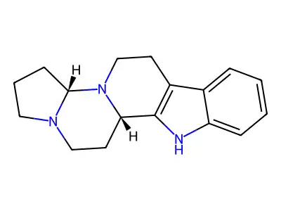 Elaeocarpidine structure