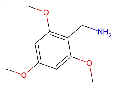 (2,4,6-Trimethoxyphenyl)methanamine structure
