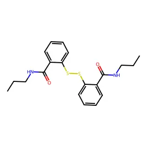Benzamide, 2,2'-dithiobis(N-propyl- structure