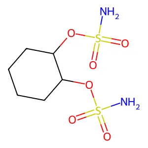 1,2-环己烷二基二氨基磺酸酯 structure