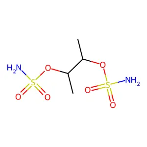 Sulfamic acid, 1,2-dimethyl-1,2-ethanediyl ester structure