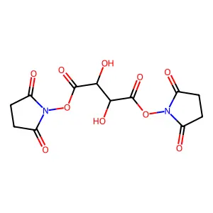 Disuccinimidyl tartarate structure