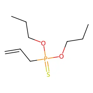 O,O'-Dipropyl allylphosphonothioate structure