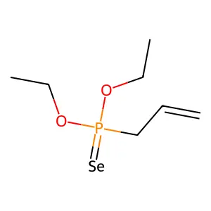 Phosphine, allyl diethoxy selenide structure