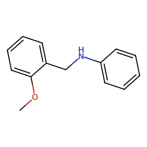 N-(2-methoxybenzyl)aniline structure