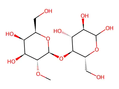 2 inverted exclamation marka-O-Methyllactose structure