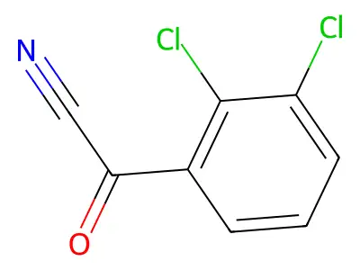 (2,3-Dichlorophenyl)oxoacetonitrile structure