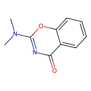 2-(Dimethylamino)-4H-1,3-benzoxazin-4-one structure