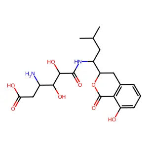 Amicoumacin B structure