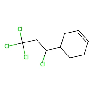 4-(1,3,3,3-Tetrachloropropyl)cyclohex-1-ene structure
