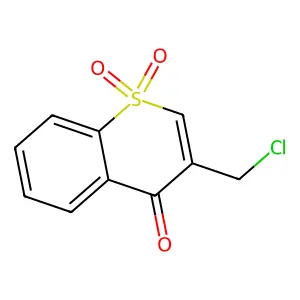 3-(氯甲基)硫色酮1,1-二氧化物 structure