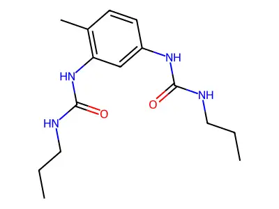 1,1'-(4-Methyl-1,3-phenylene)bis(3-propylurea) structure