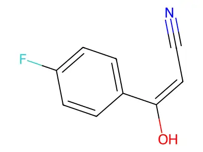 p-Fluorobenzoylacetonitrile structure