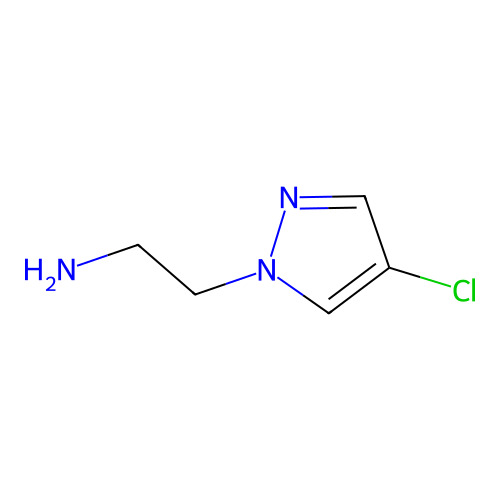 2-(4-chloro-1H-pyrazol-1-yl)ethanamine structure