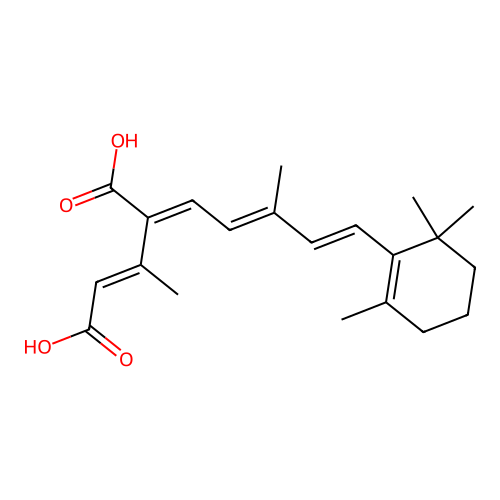 12-Carboxyretinoic acid structure
