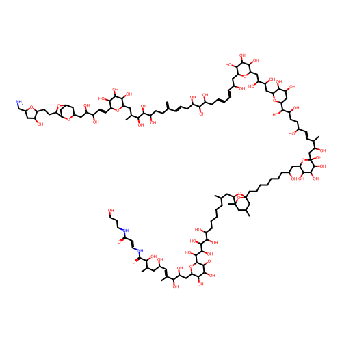 岩沙海葵毒素 structure