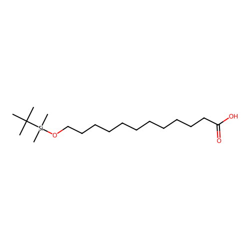 Dodecanoic acid, 12-[[(1,1-dimethylethyl)dimethylsilyl]oxy]- structure