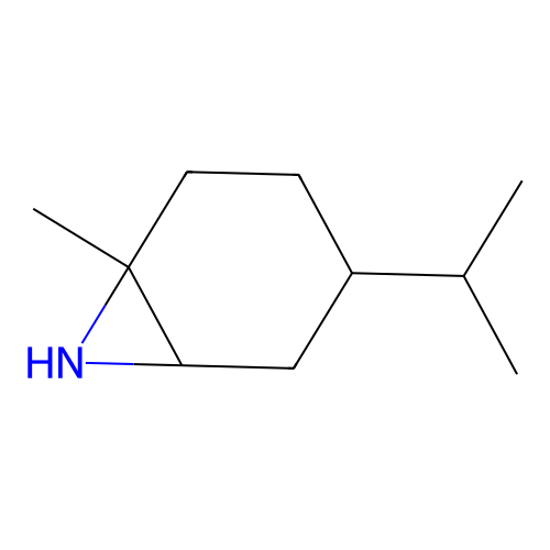 7-Azabicyclo[4.1.0]heptane, 1-methyl-4-(1-methylethyl)- structure