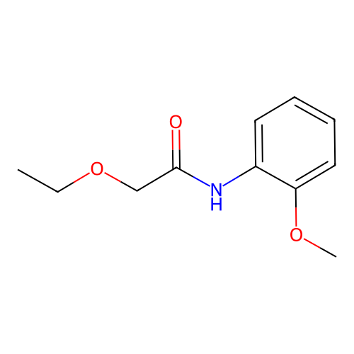 2-ethoxy-N-(2-methoxyphenyl)acetamide structure