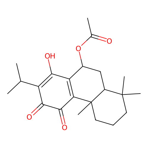 7alpha-Acetoxyroyleanone structure