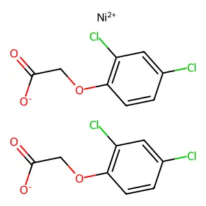 2-(2,4-Dichlorophenyl)oxonioacetate,nickel structure