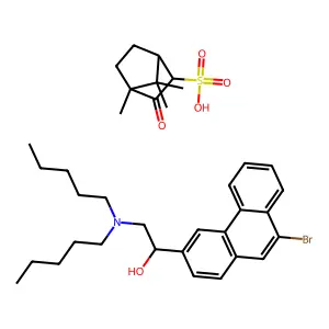 1-(9-Bromophenanthren-3-yl)-2-(dipentylamino)ethanol structure